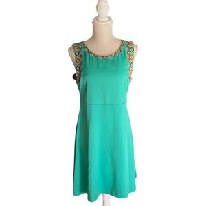 Danika Jay Embroidered Sleeveless Dress NWT
